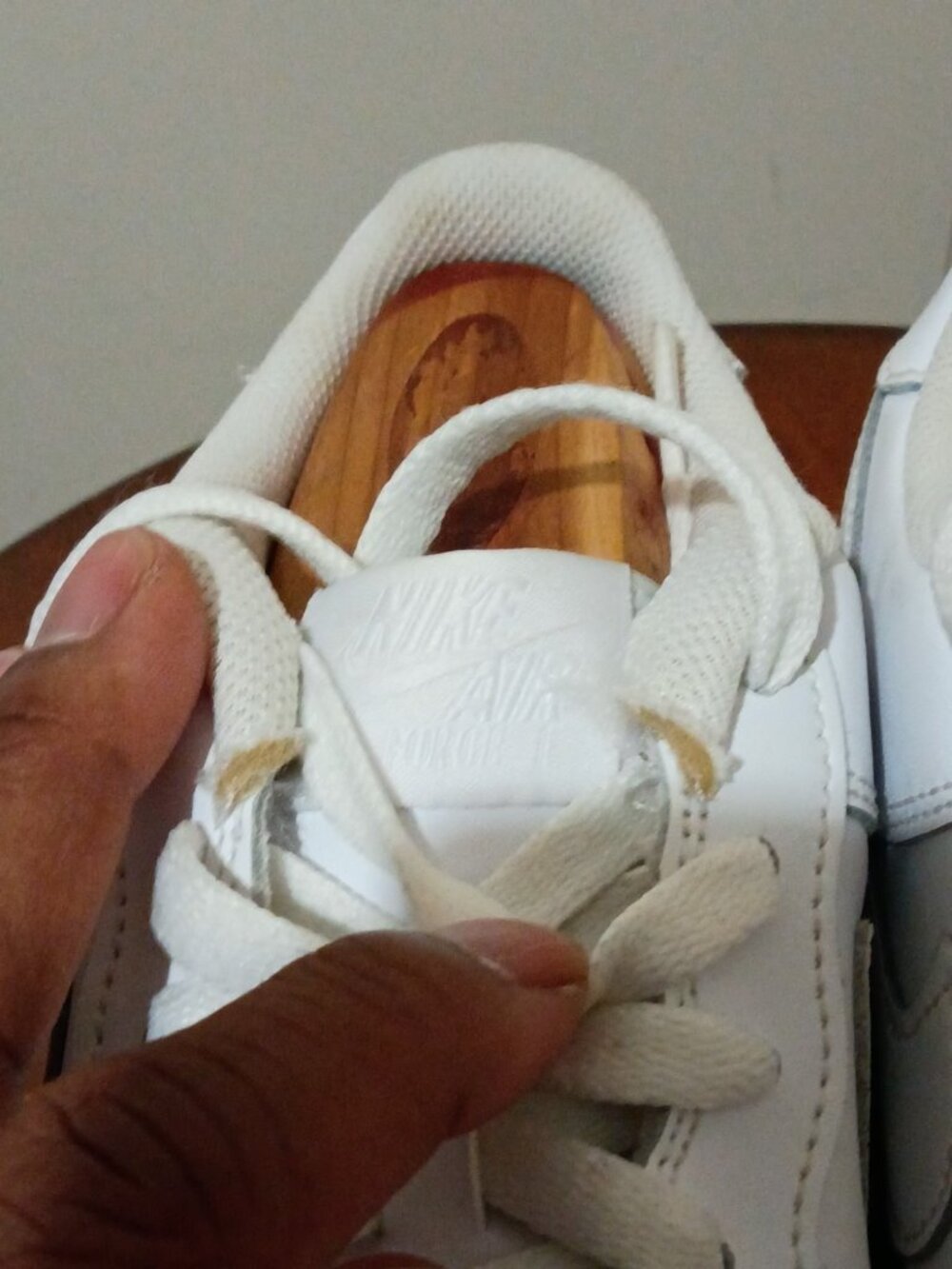 Nike Air Force 1 Triple White GS Sneakers Shoes DH2920-111 | Youth Size 7Y - Picture 6 of 14